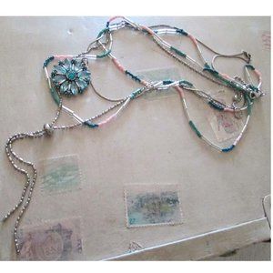 Turquoise Multi-Strand Necklace Combo